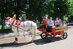 Катание на лошади в Москве